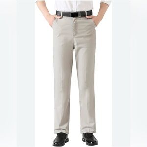 Banana republic men’s 36/32 classic fit pants, light‎ gray, front/back pockets